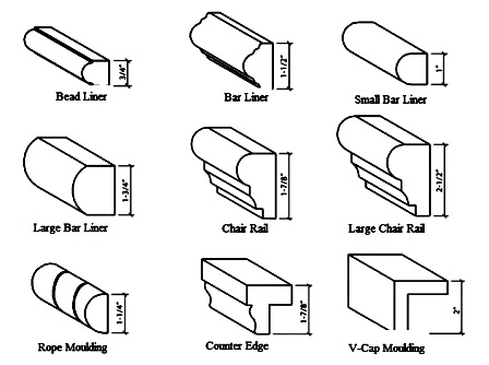 WOODEN & DECORATIVE REEP MOULDINGS