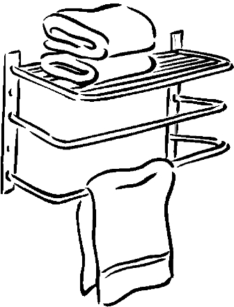 BATHROOM ACCESSORIES & CURTAIN BRACKETS