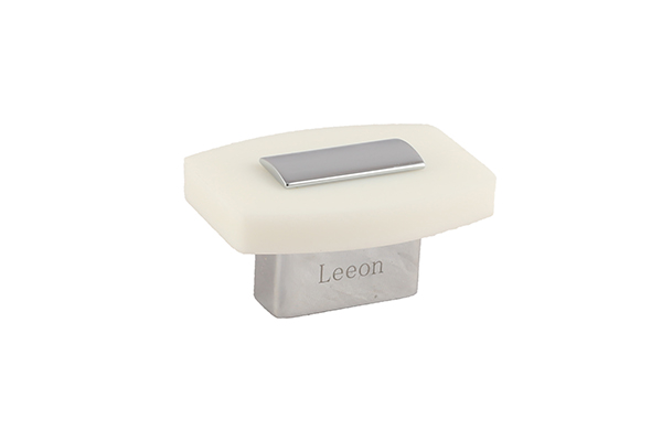 10077 ACRYLIC KNOB WHITE 11797