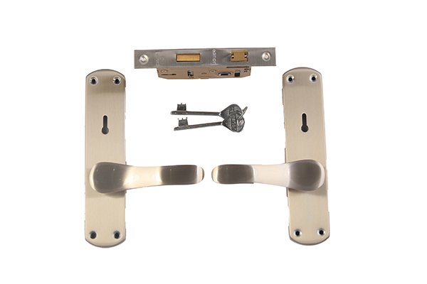 MORTICE HANDLE LOCK AMH454 KY NS/SS 12472