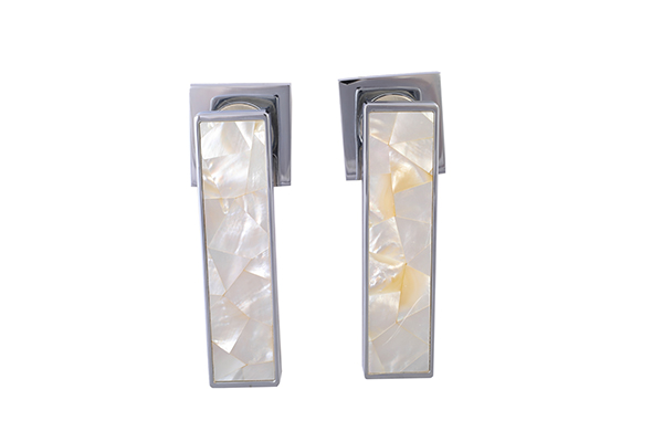 PINGA LD295 002 MORTICE CP HANDLE SET ROSE 5721