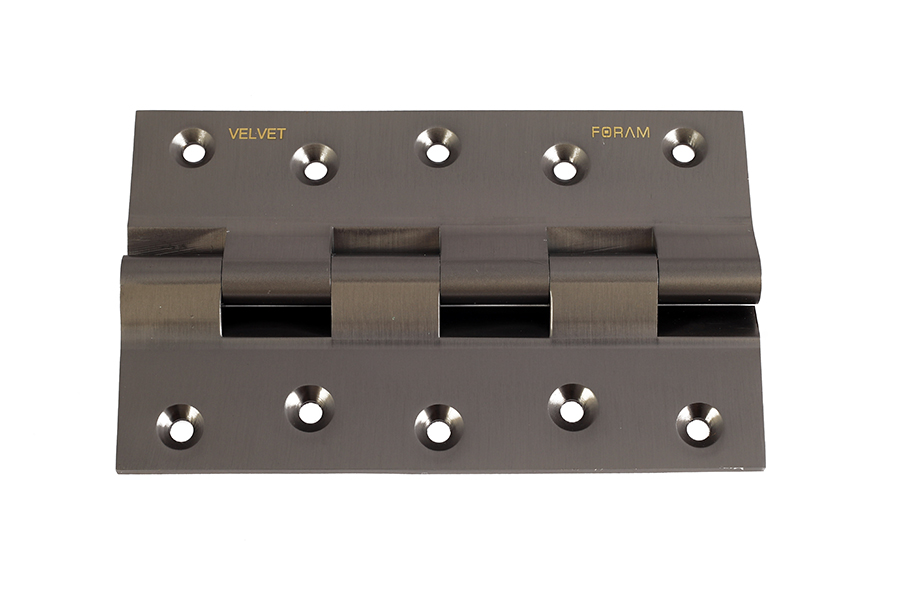 VELVET SM RLY HINGES 125X31X4 GRAPHITE 12277