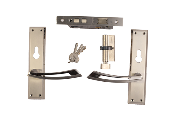 SIMON MORTICE HANDLE B49 CY LOCK SS/CP 11819