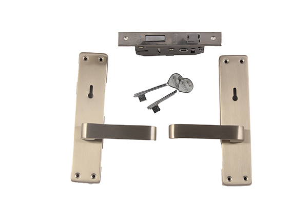 MORTICE HANDLE LOCK AMH451 KY SS 12468