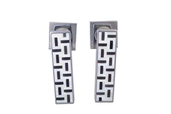 PINGA LD295 004 MORTICE CP HANDLE SET ROSE 5720