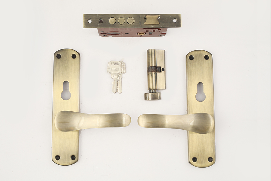 MORTISE HANDLE LOCK AMH 454 CY ATQ 12201