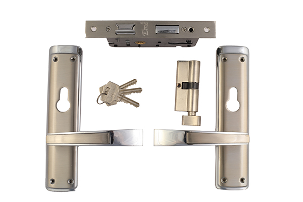 EME DC MORTICE HANDLE LOCK SET D178 CY70MM NS 5348