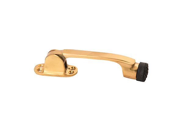 SWASTIK DOOR STOPPER BRAS  5INCH 0142